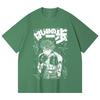 230 г/м² 100% хлопок Hajime no Ippo V8 Volg Принт Унисекс Тяжелая Хлопковая Футболка