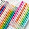 10pcs Multi Color Gel Pens Set Micron Tip Sweet Salt Morandi Retro Colors Quick Dry Ink Marker Liner Highlighter Drawing