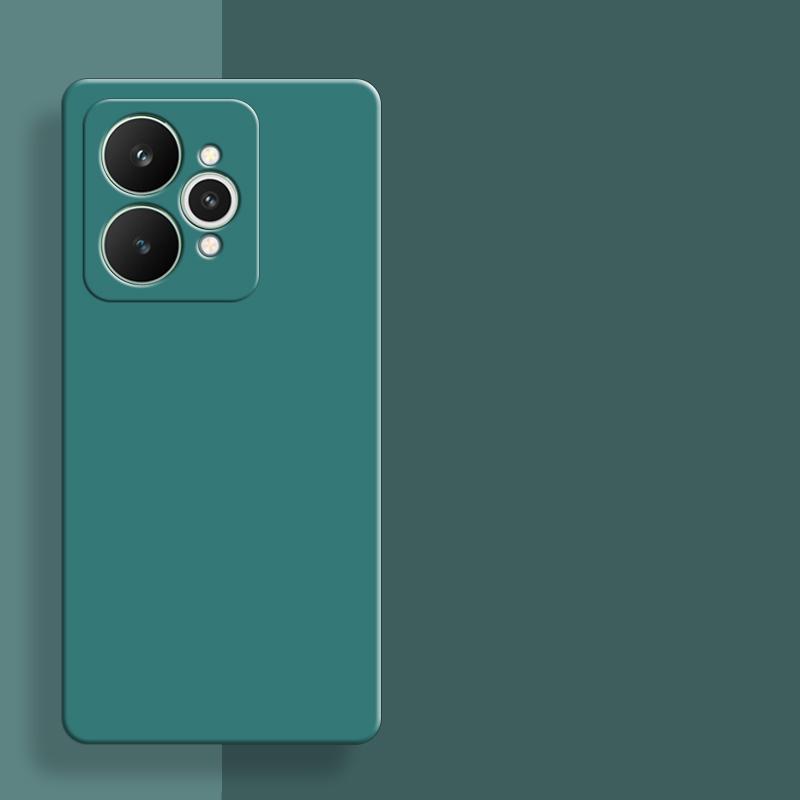 Для чехла Realme 15 Pro Для чехла Realme 15 6,8 дюйма Жидкий силиконовый каучук Ударопрочный бампер Для Realme 15 Pro