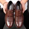 Spring and Autumn Leather Shoes Men's Business Casual Breathable Formal Leather Men's Shoes