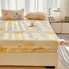 1pc Queen Bed Sheets with Elastic Band Adjusted Bed Cover Queen/King Sabanas Cama Matrimonial Flower Printed Sheet No Pillowcase