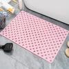 Bath Tub Shower Mat with Suction Cups Non-Slip Large Drainage Holes Design Wear Resistant