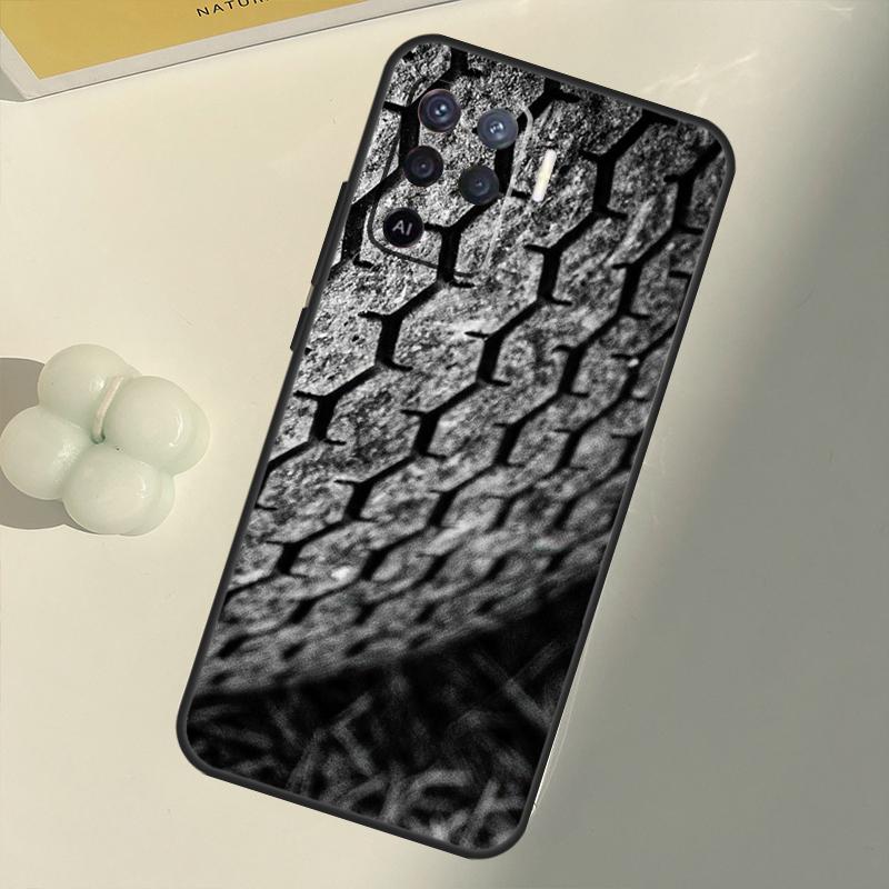 Чехол для колеса с протектором шин для OPPO A1K A3S A5S A15 A16 A52 A72 A5 A9 A31 A53 A83 A91 A93 A54 A74 A94, чехол