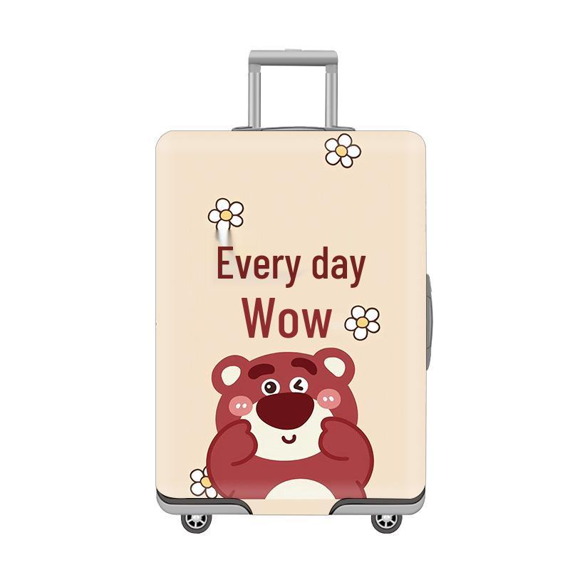 Thickened Cartoon Leather Suitcase Covers: Protective Dust Cover for 20, 24, and 28 Trolley Cases