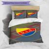 3pcs Duvet Cover Set (1*Duvet Cover + 2*Pillowcase, Without Core), Djurgardens IF Print Bedding Set, Bedroom Decor, All‑Season, Birthday Gift