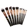 10 шт., набор кистей для макияжа с мрамором, кисти для тональной основы, профессиональный набор кистей для теней для век, консилер, румяна, набор кистей для макияжа, набор инструментов
