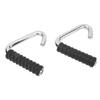 2PCS Pull Up Handles for Men Women Steel TPE C Shaped Gym Resistance Band Handles for Exercise Workout Fitness Training