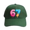 Funny  Ice Cream Meme Caps Summer Adult Baseball Cap Adjustable with Curved Brim Duckbill Hat Protection Sun Hats