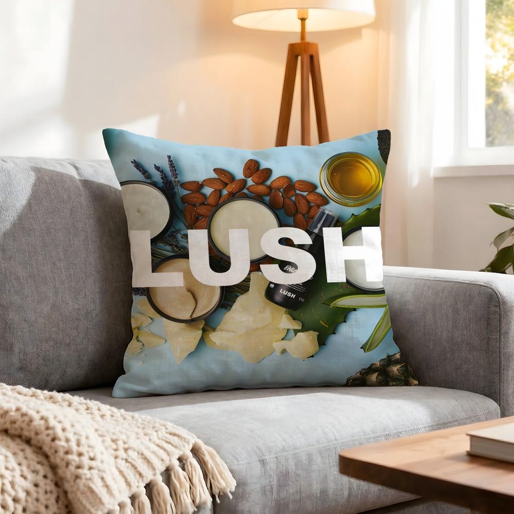 Brand Lush Cushion Cover 1Pcs Decorative Covers Soft Cushion Case For Sofa Couch Decor 40X40 45X45 Pillowcases