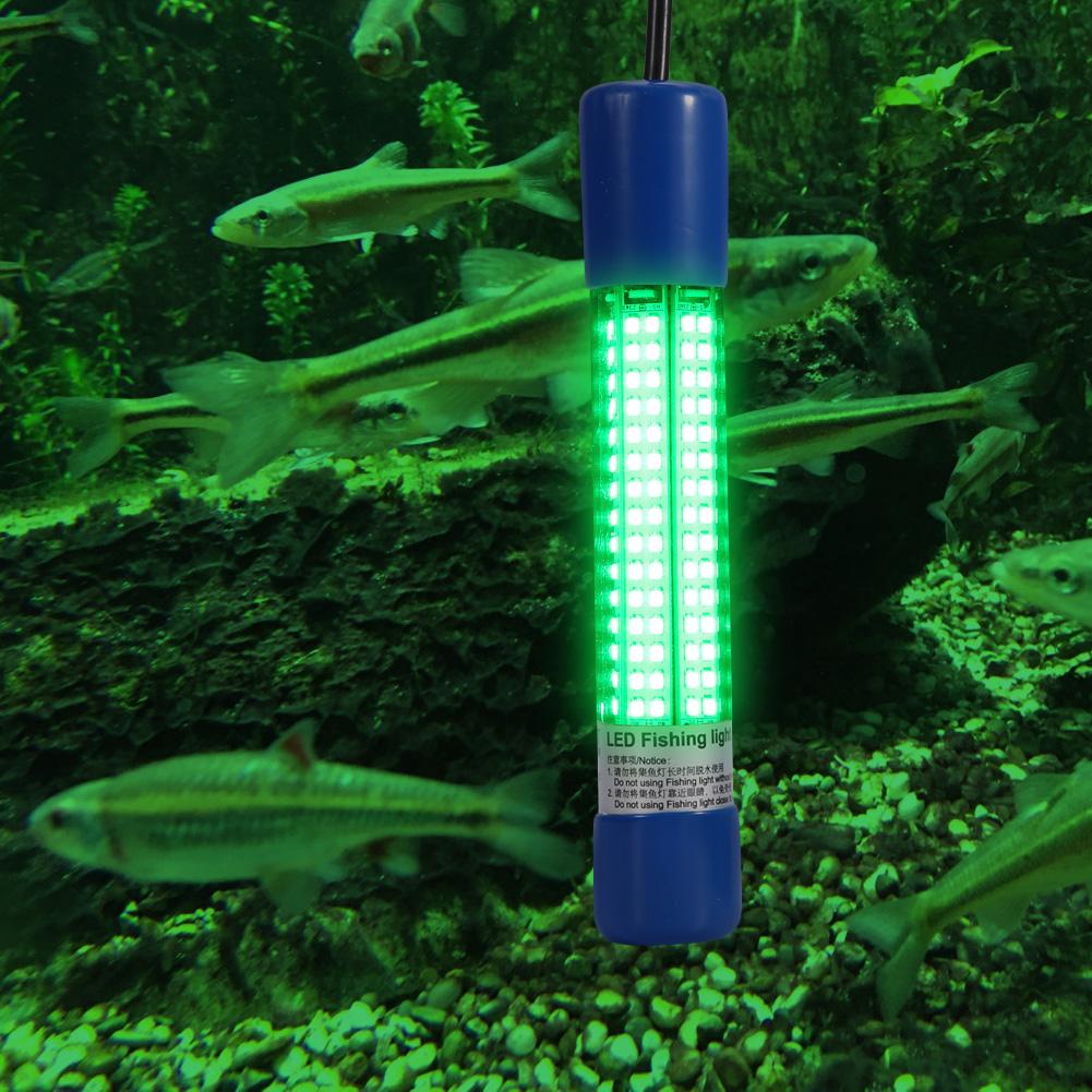18 Вт светодиодный подводный светильник для рыбалки с приманкой для рыбы, ночник, зеленый светильник для лодки с батарейным зажимом