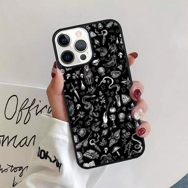 МАГИЧЕСКИЙ Колдовской Колдовской Колдовство Чехол-Ракушка Для iPhone 17 Air 15 16 14 13 12 Pro Max 11 Pro Max Plus Чехол-Крышка Для Телефона