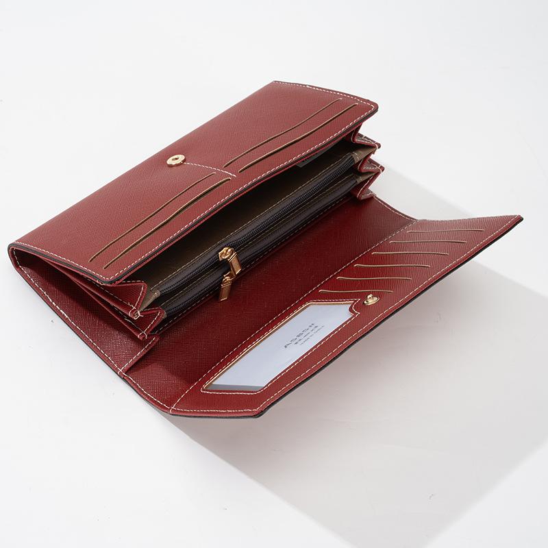 Medium and Long Wallets with Large Banknotes and Clutch Bag
