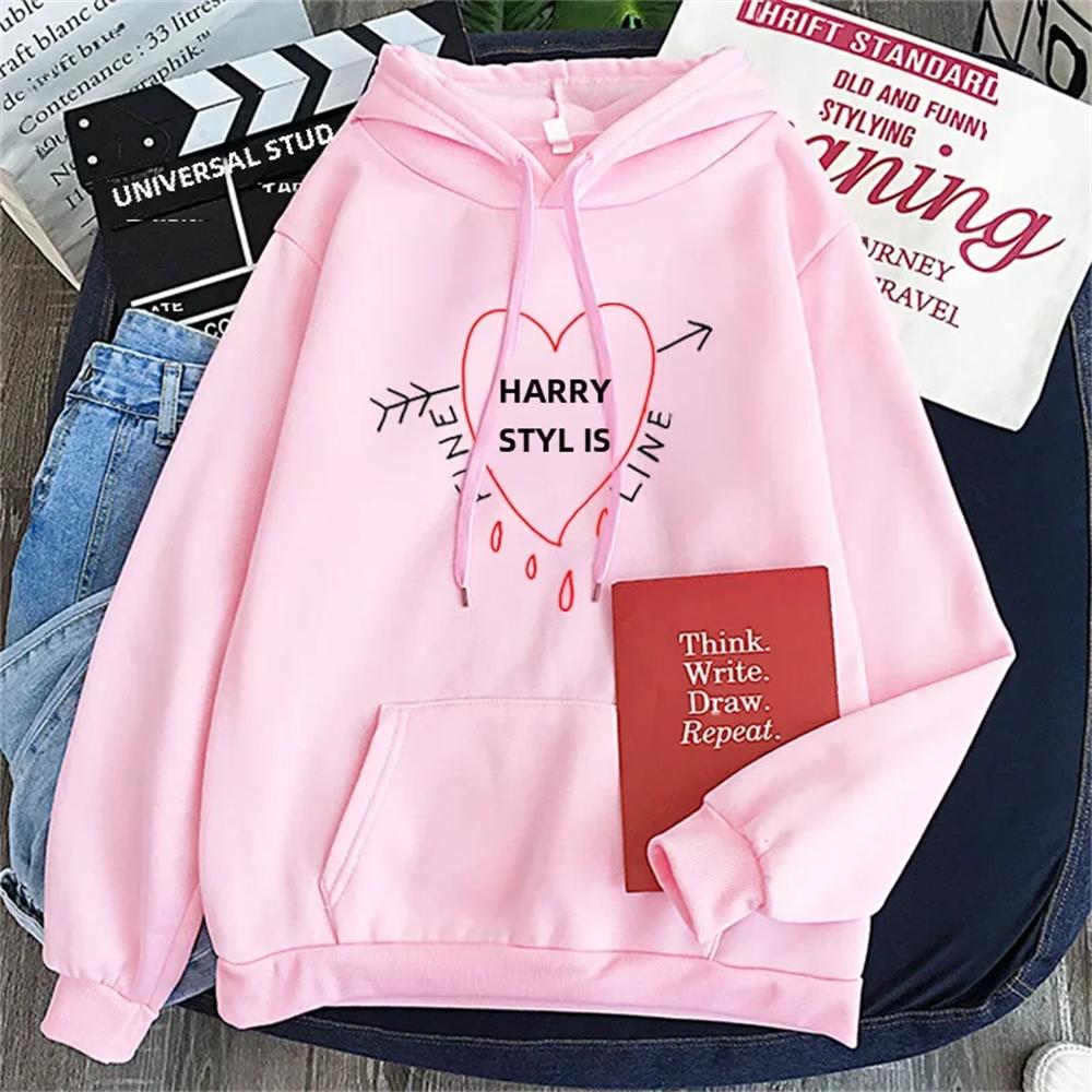 Harry Styles Treat People Kindness Модная свободная толстовка с капюшоном для женщин Повседневная одежда для девочек, мальчиков, детей Теплые топы