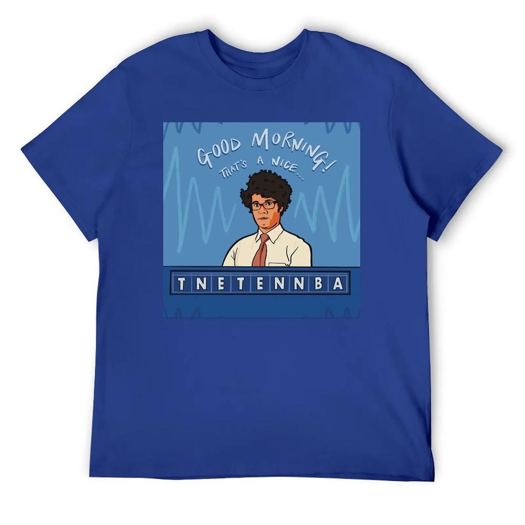 Thats A Nice Tnetennba The IT Crowd Футболка с круглым вырезом Move Top Tee Classic Novelty Fitness Размер США