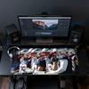 Patriots Players Mouse Pad, Large Gaming Desk Mat, Non-slip XXL Mousepad for Laptop & Tablet, Mini PC Playmat with Stitched Edges
