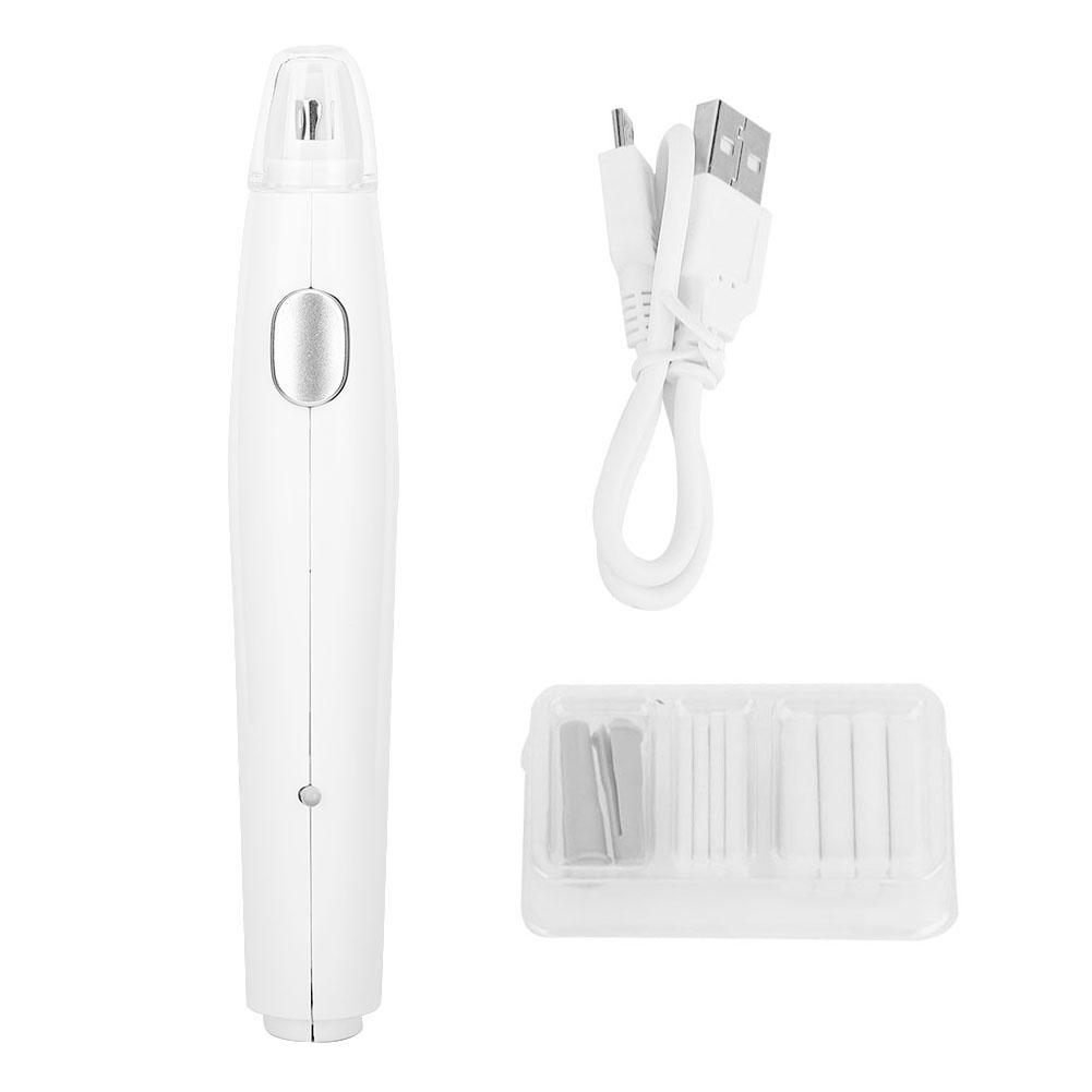 Handy Electric USB Charging Refillable Eraser with 16 Replacement Refills White