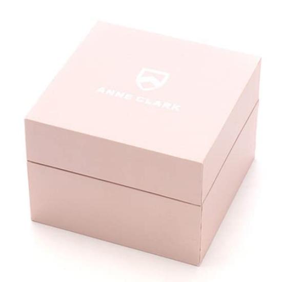 Часы Anne Clark с тахиметрическим хронографом, японским механизмом, натуральным белым циферблатом, водонепроницаемостью до 10 АТМ, Happy 7th 2P