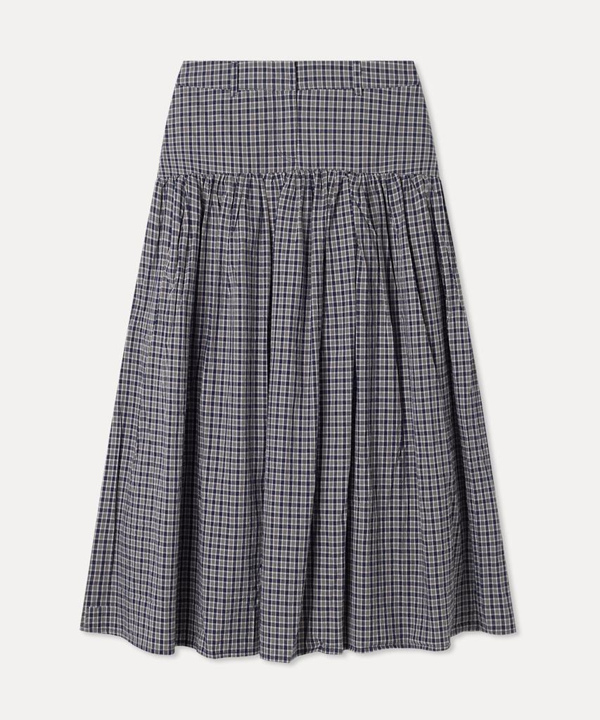 MIXXO Клетчатая длинная юбка_Miwwhg446G