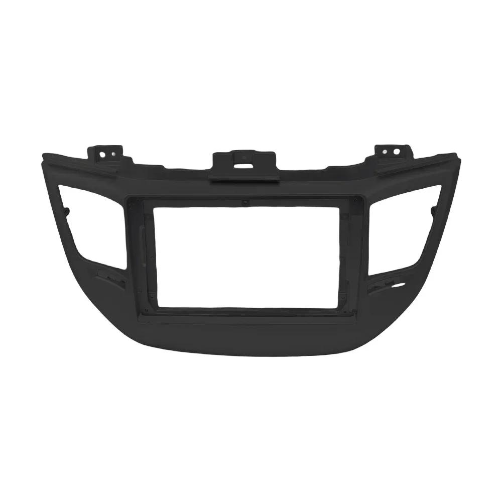 For HYUNDAI Tucson 2015~2017(9Inch)Car Radio Fascias Android GPS MP5 Stereo Player 2 Din Head Unit Panel Dash Frame Installation