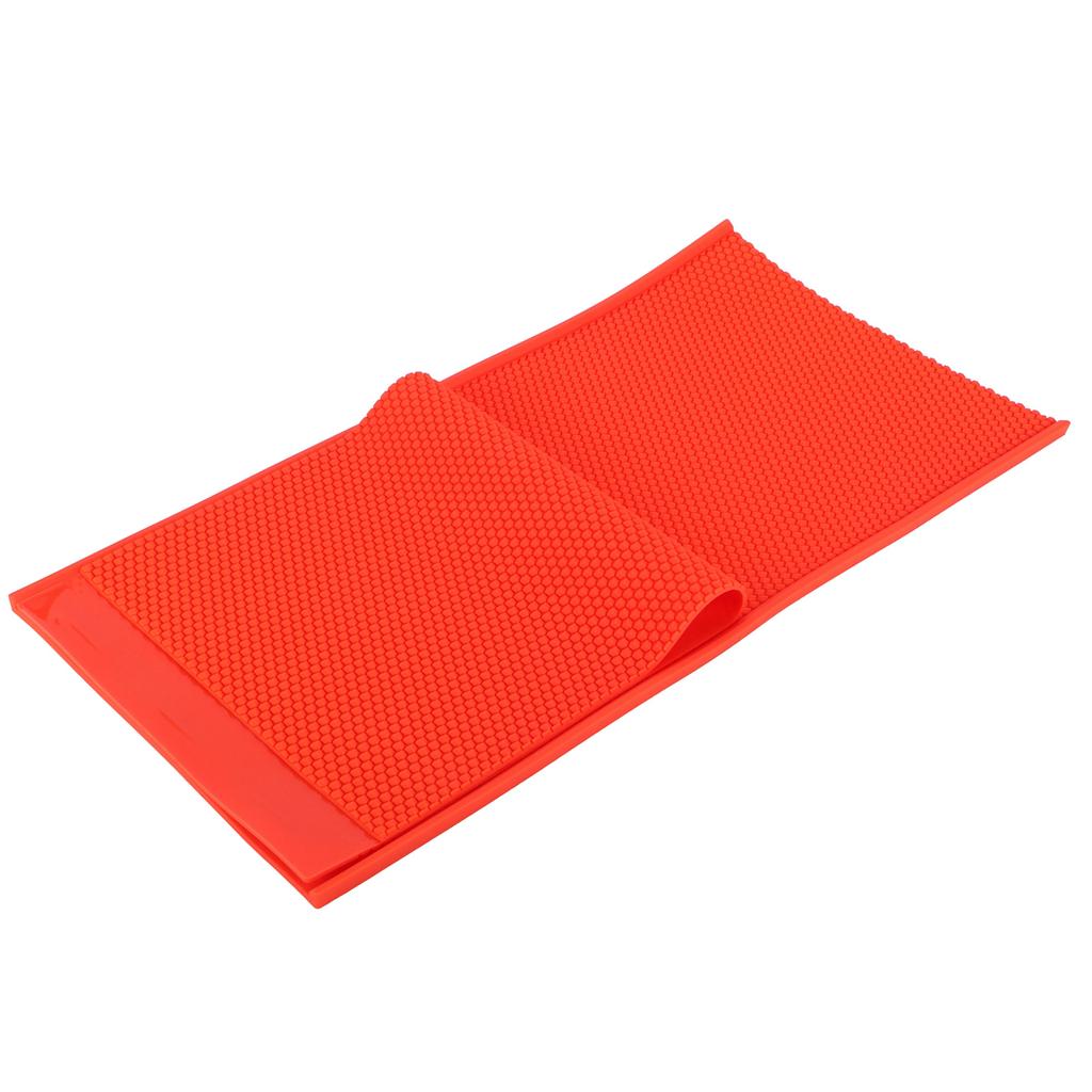 2Pcs 5.4mm Beeswax Sheet DIY Rubber Comb Foundation Press Mold Beekeeping Accessory Red