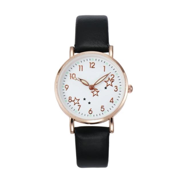 New Watch Women Simple Classic Fashion Small Dial Women's Watches Leather Strap Quartz Clock Wrist Watches Gift