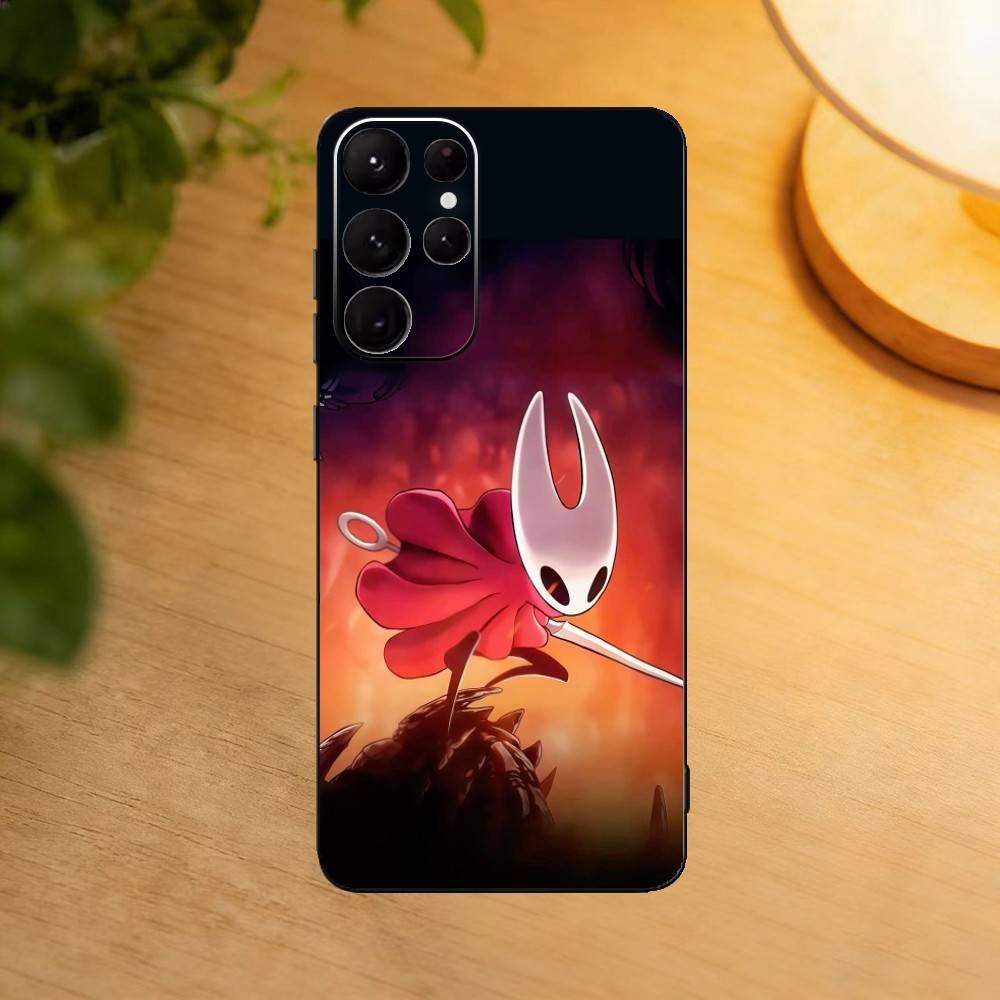 Чехол для телефона H-Hollow K-Knight для Samsung S25, S24, S21, S22, S23, S30, Ultra, S20, Plus, Fe, Lite Черный корпус
