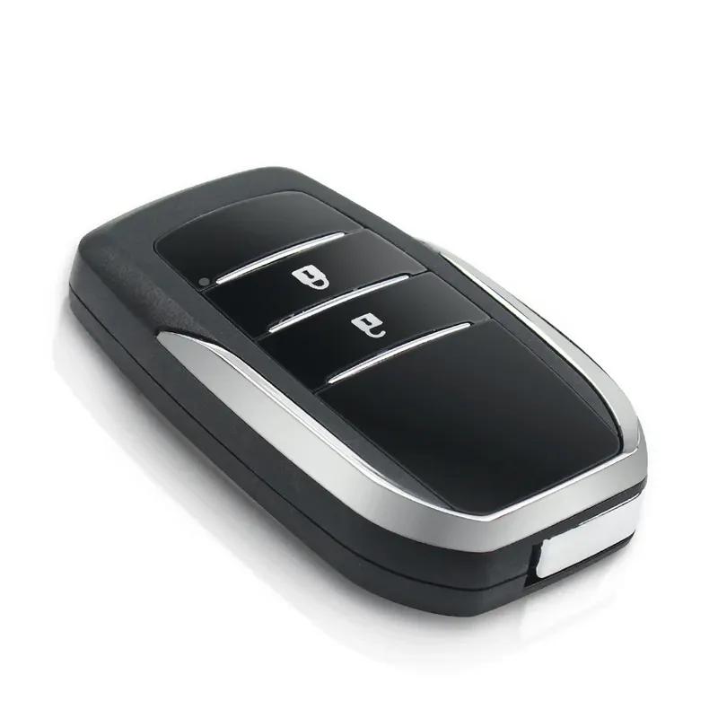KEYYOU 1 шт. Модифицированный складной корпус автомобильного ключа Брелок Необрезанный лезвие TOY43 для Toyota Land Cruiser Camry Corolla RAV4 PRADO YARIS Замена