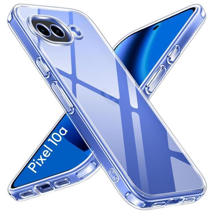 Coque pour Google Pixel 10a - Silicone Gel TPU Transparent Protection Souple Ultra Mince Phonillico®