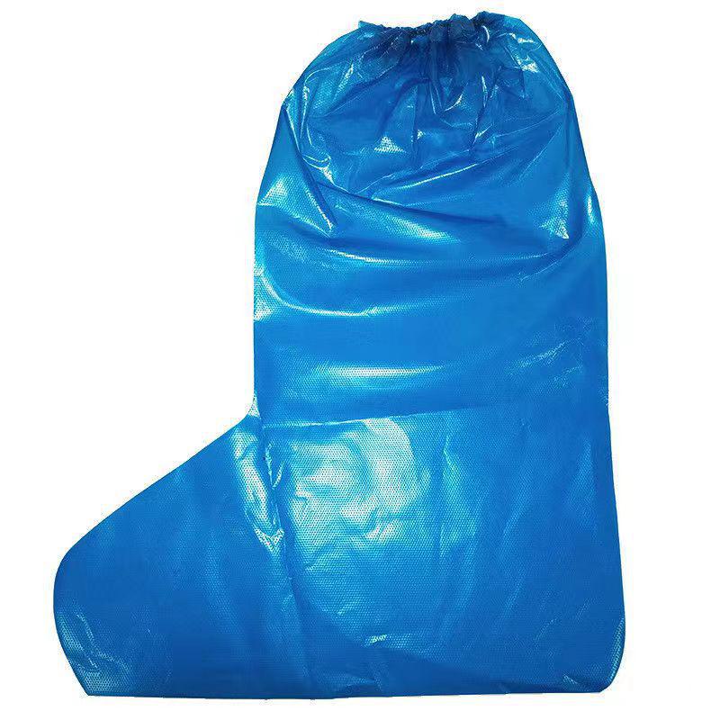 Waterproof Non-Slip Thickened PE Shoe Covers for Rain Boots