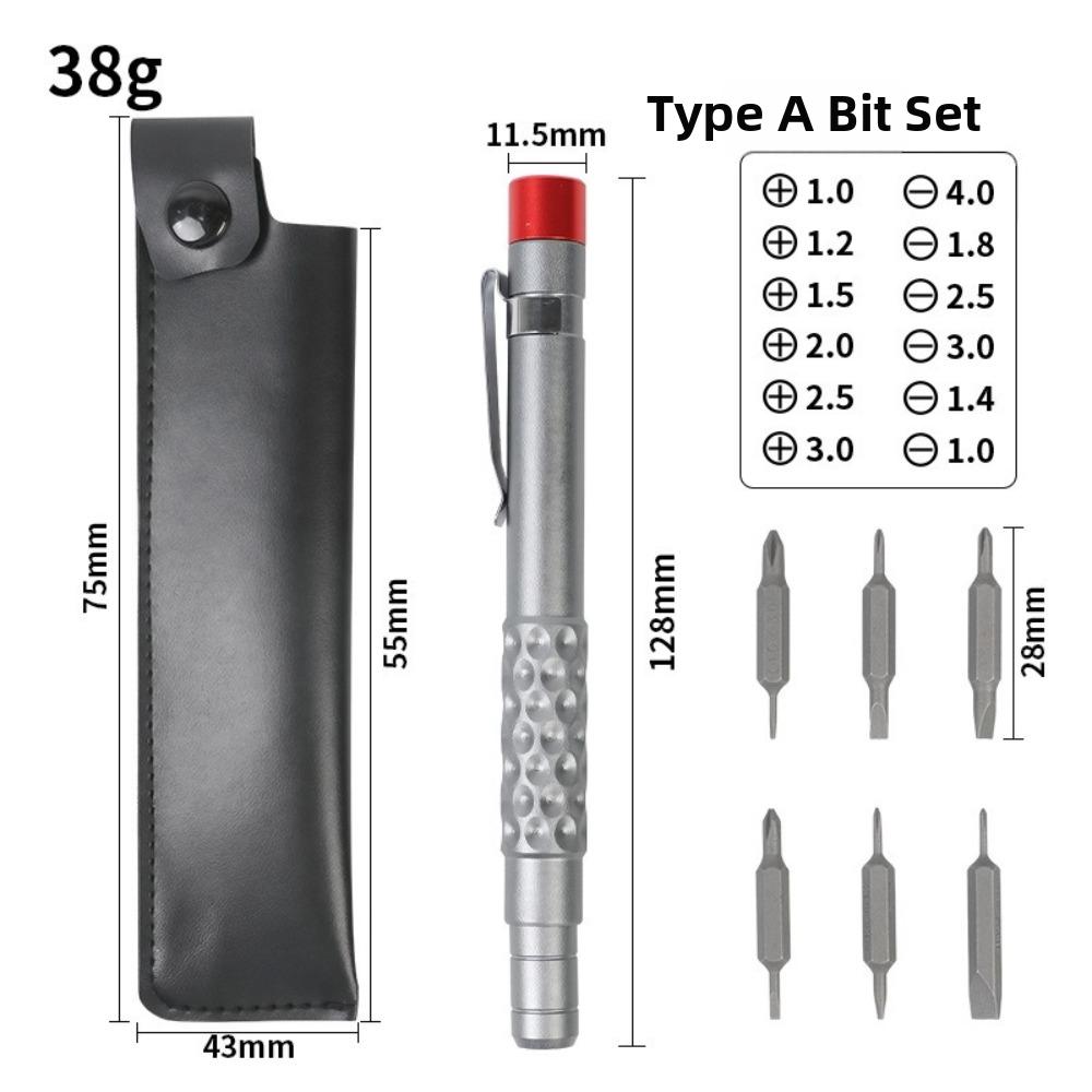 Multi-functional Pen-Style Screwdrivers 13-in-1 Combination Phillips Screwdriver Business Writing
