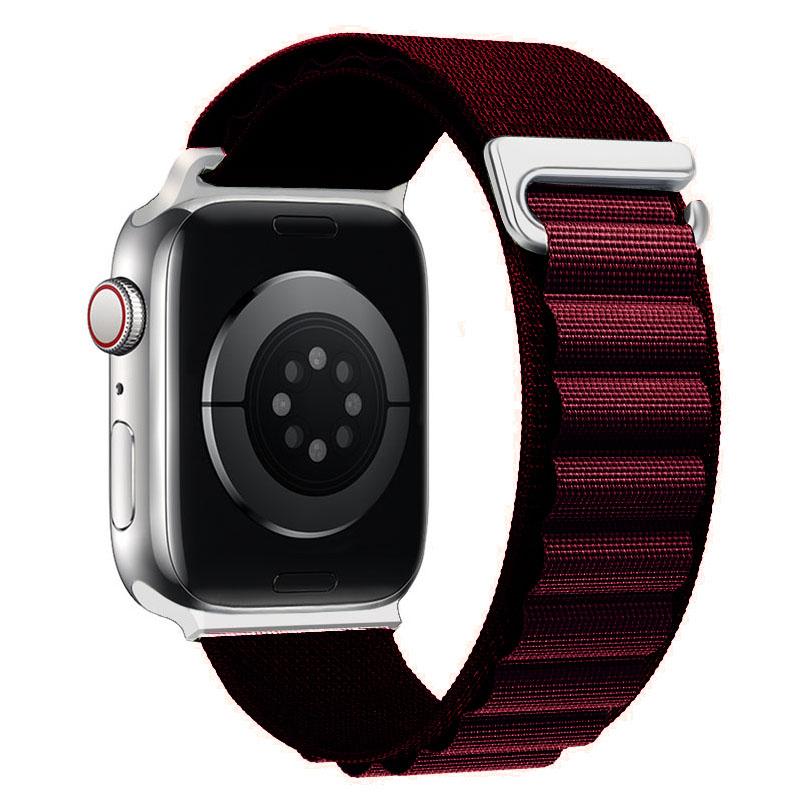 Альпийская петля Ремешок Для apple watch Ultra 2 ремешок 49мм 44мм 40мм 45мм 41мм 46мм 45 мм браслет correa iWatch series 9 8 7 6 3 se 10