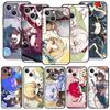 Game Honkai Star Rail Anime Luxury Phone Case For iPhone 15 13 14 12 11 Pro MAX XR X SE XS 7 8 Plus Soft Black Protection Cover
