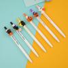 6pcs Happy Halloween Gel Pens Set Ghost Pumpkin Party Gift Supplies 0.5mm Ballpoint Black Color Ink School