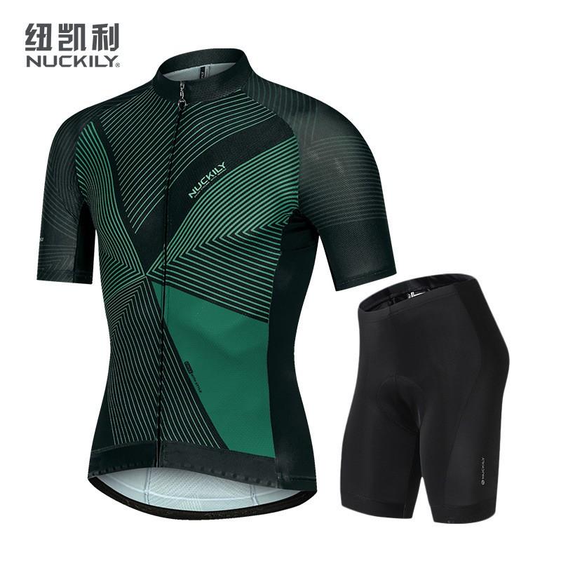 Mens Short Sleeve Cycling Jersey Set Mountain Road Bikes Breathable Bike Clothing
