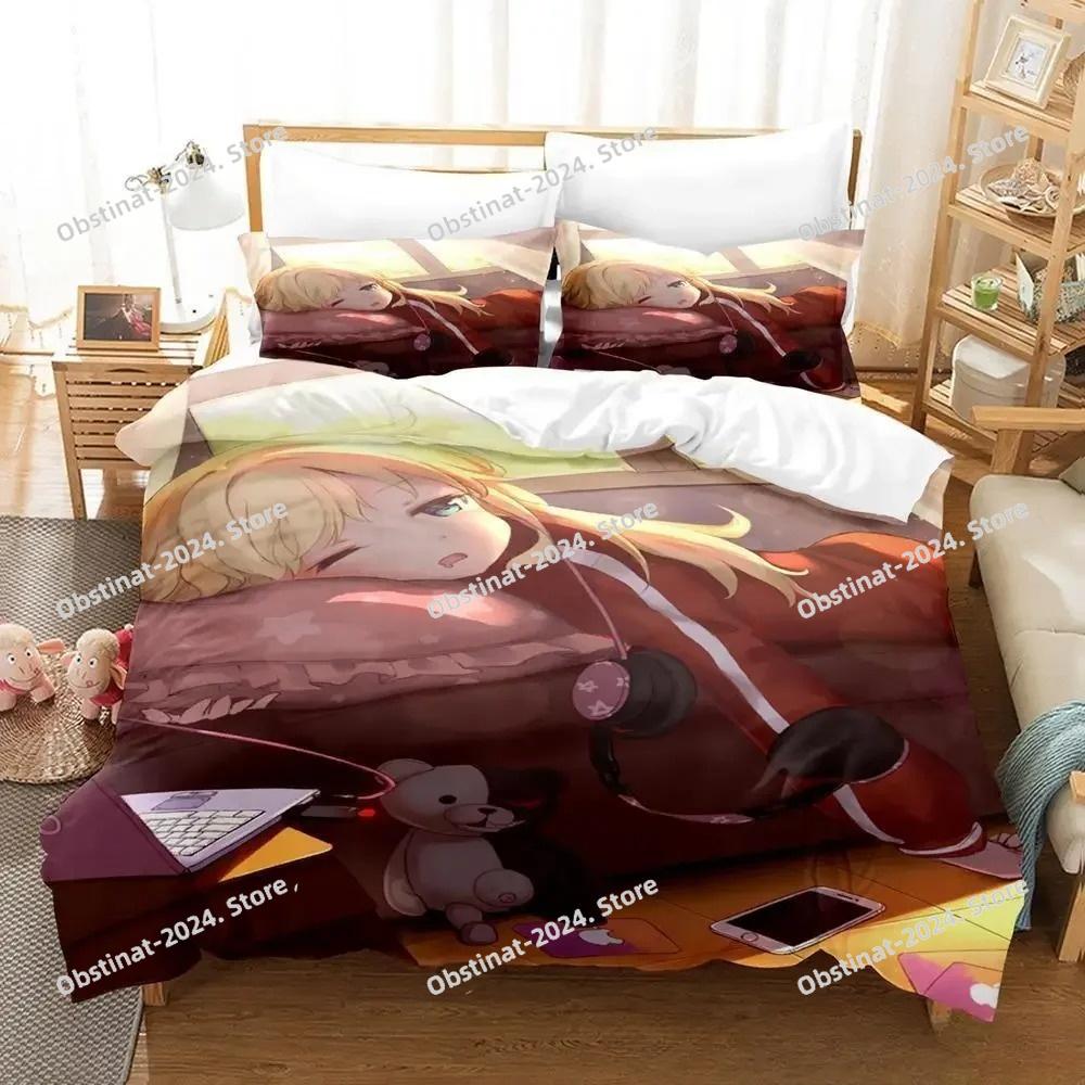 3D Cartoon Kawaii Gabriel Dropout Bedding Set Print Bed Set Duvet Cover Sheet Pillowcase Soft Quilt Cover Full Queen King Size