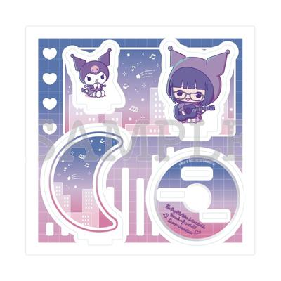 Человек, который мне интересен, не парень x Персонажи Sanrio 01 Мицуки Кога x Куроми А [Иллюстрация мини-персонажа] Акриловая подставка