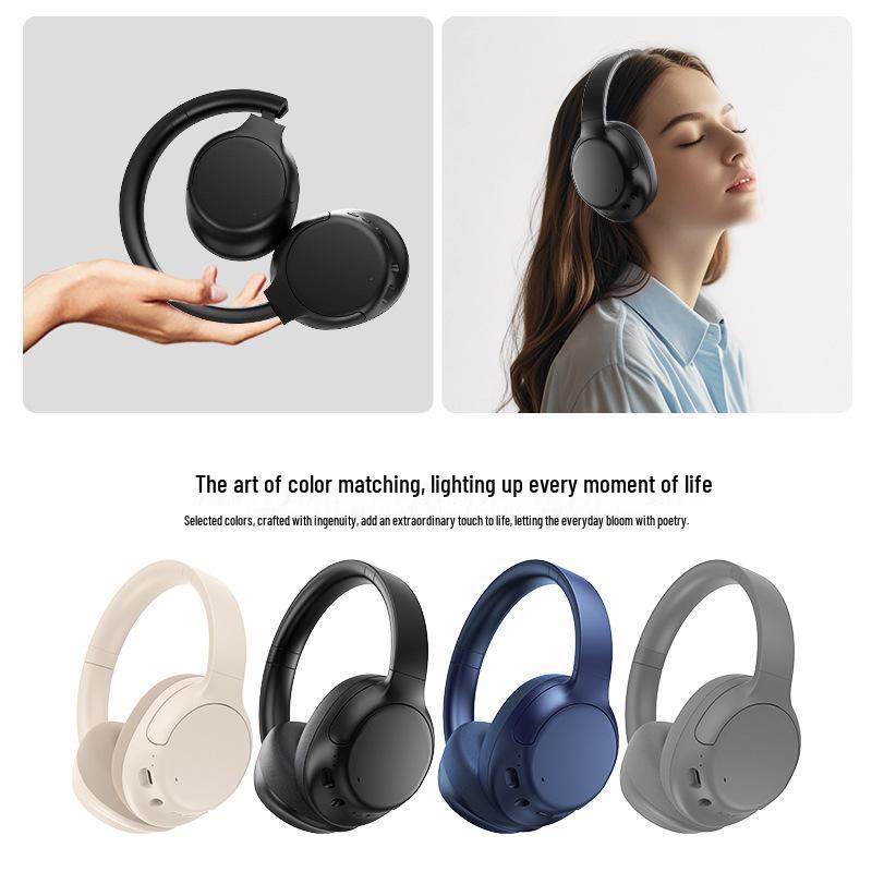 Универсальные Bluetooth-наушники закрытого типа с шумоподавлением: Длительное время работы от аккумулятора, Высококачественный звук