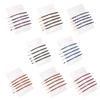 8Colors 5Pcs Fashion Women Alloy Hair Clip Hairpin Bobby Pin Barrette (Long Clip)