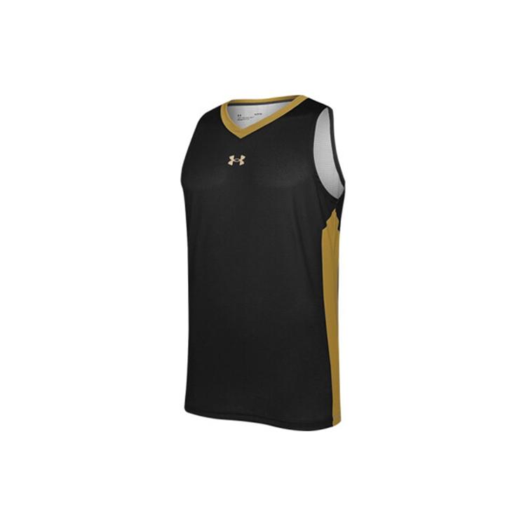 Under Armour Баскетбольные майки Мужские Черные Средние Прямой крой 21500107-001