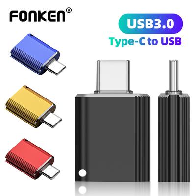 FONKEN Адаптер OTG типа C к USB 3.0 OTG Type-C OTG USB C OTG с цепочкой Glow Otg для телефона, ноутбука