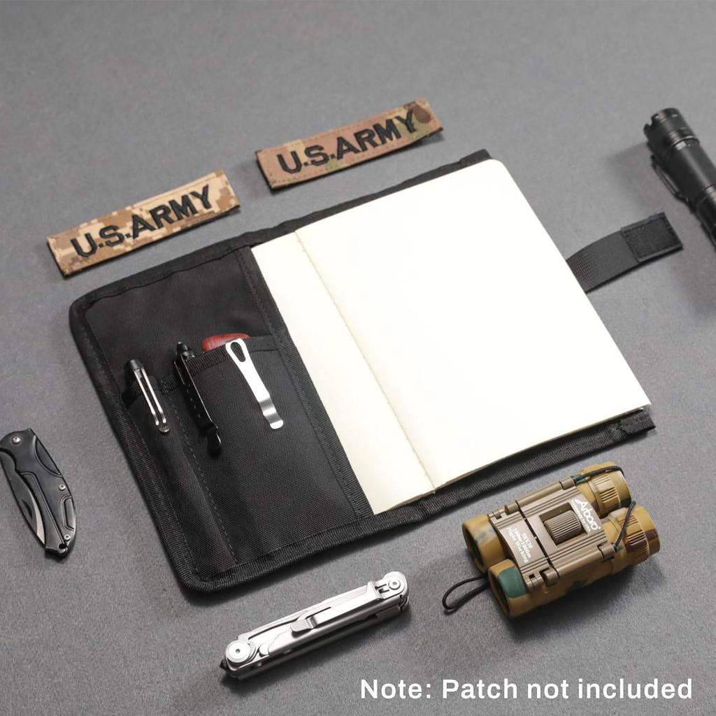 Трансграничный тактический блокнот A5 на кольцах для улицы с защитной обложкой