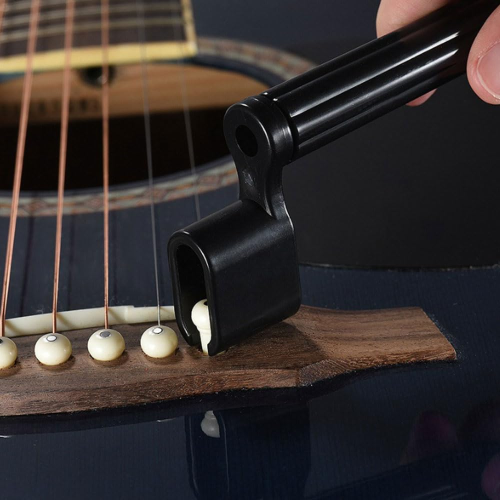 Guitar Maintenance Kit with Repair Guitar Cleaning Guitar and Bass Maintenance Includes Measuring Hex Bridge and Storage Bag 79-Piece Tools, Kit, Kit,