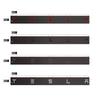 ahsgp6 3D ABS Car Emblem Tesla Letter front hood Rear Tailgate trunk Decals badge sticker For Model 3 Model S X Y Auto Decal Accessorie