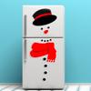 New Magnetic Christmas Snowman Fridge Door Stickers Merry Christmas Decoration