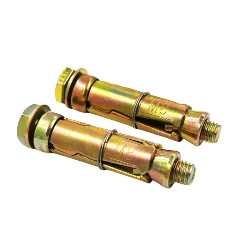 10 шт. Анкерные болты для бетона M6/8/10/12, нержавеющие, с полной резьбой, для использования внутри и снаружи помещений в различных областях применения