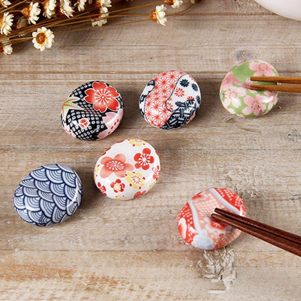 Home Decoration Ware 6 Styles Kitchen Tools Japanese Rest Chopsticks Holder Spoon Ceramic Fork Rack