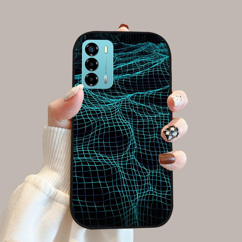 Для ZTE Blade V40 Vita Модный Чехол 8045 Мягкая Силиконовая Задняя Крышка Для ZTE Blade A72 Чехол A 72 4G Телефон Защитный Fundas Para