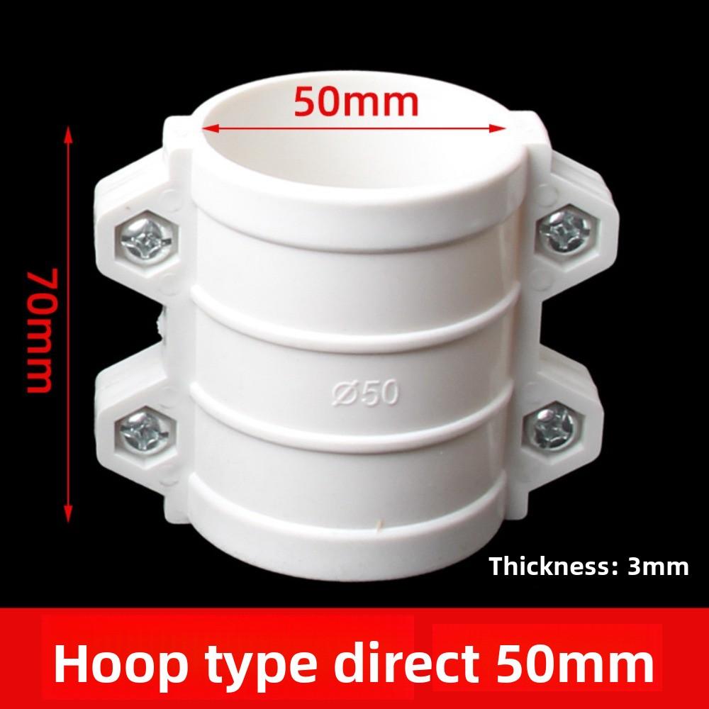 Утолщенный ПВХ Клапан регулировки объема воздуха Трубопровод Воздуховод Дроссельная заслонка Клапан ручного открытия и закрытия 50/75/110 мм