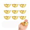 10pcs Color Painting Doll Toy Mask Cute Mardi Gras Venetian Mask New Mini Masquerade Masks