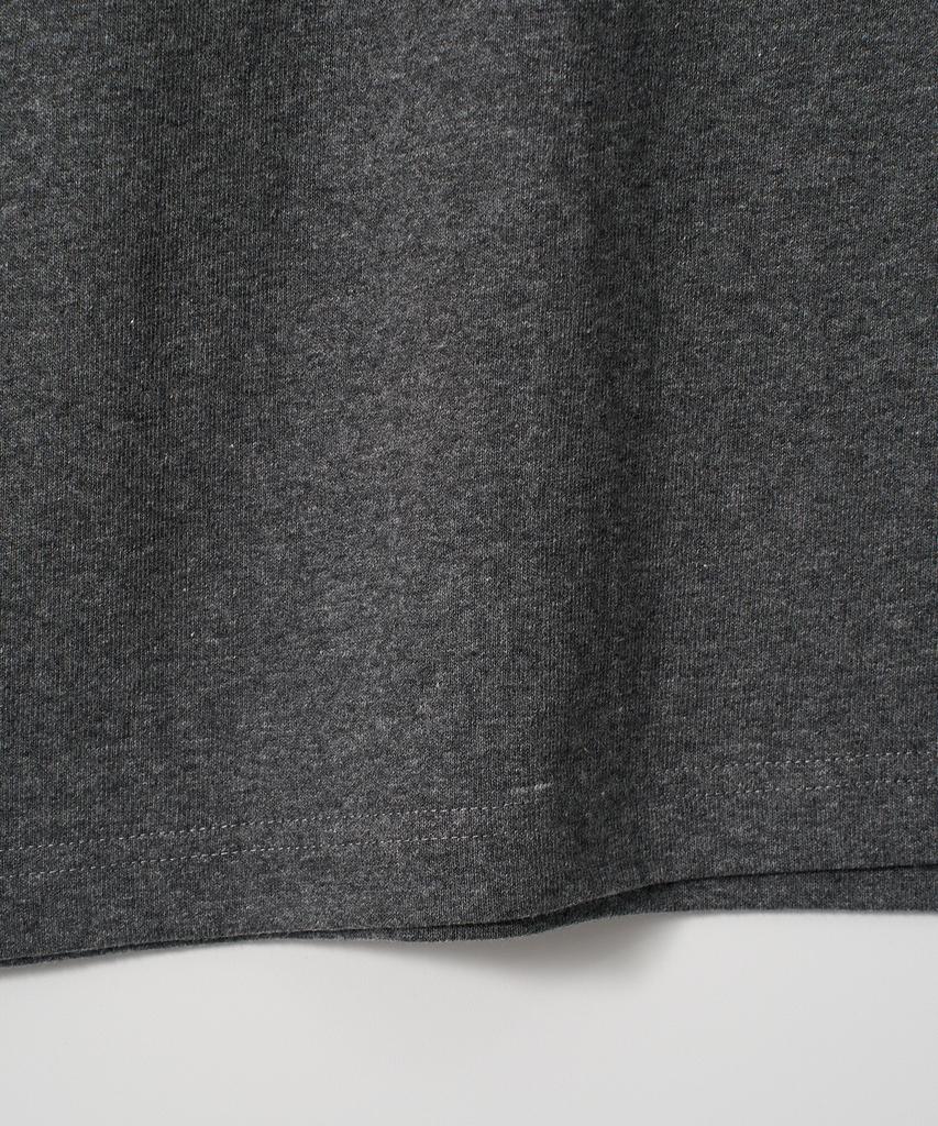 JOJILONG Jn108 Футболка с трубчатым сердечником - Темный меланж